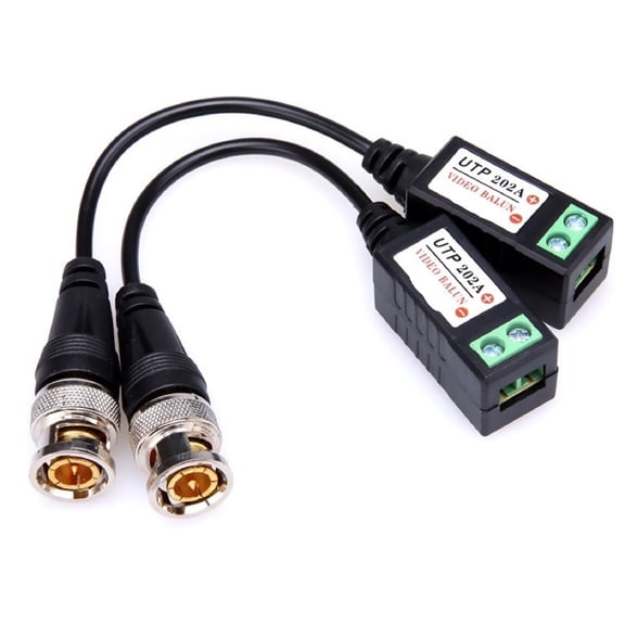 APPLAYERR ESCAM 202A Video Transceiver Full-Motion CCTV Video up to 2000ft, Male BNC Connection, No Power Required Transceiver