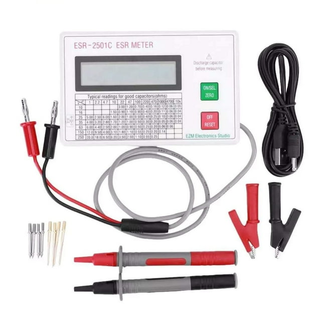 APPLAYERR ESR-2501C Capacitor Tester for Circuit Fault Diagnosis DC ...