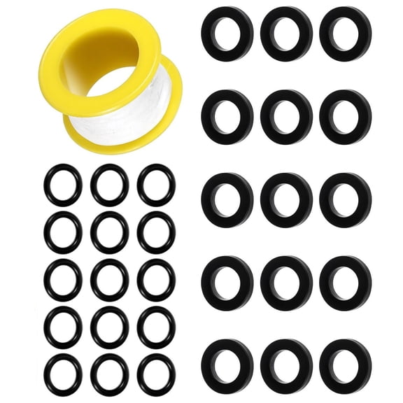 APPLAYERR Gas Tank Sealing Kit O-Rings Gaskets Thread Tape Combined Set For Propane POL Fittings Hose Pipe Connectors