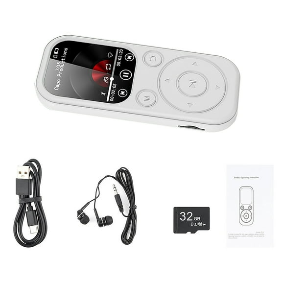 APPLAYERR HiFi MP3 Music Player with Bluetooth 5.4 1.8” Screen Supports MP3 WMA APE FLAC FM Radio E-Book