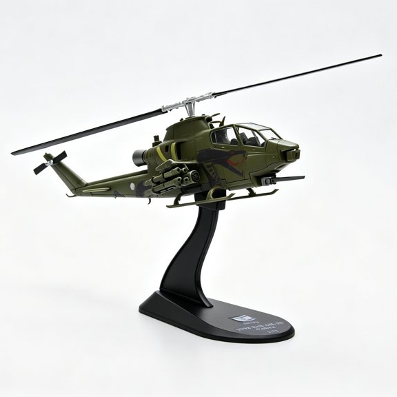 APPLAYERR Hybrid Alloy Plastic AH-1S Cobra Model Detailed Panel Line Texture For History Research Display Parts Decoration