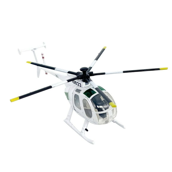APPLAYERR MH-6 Little Bird US Army Helicopter Model Plane 1:100 Scale Alloy Collectible 2.8 Decor Enthusiast Gift