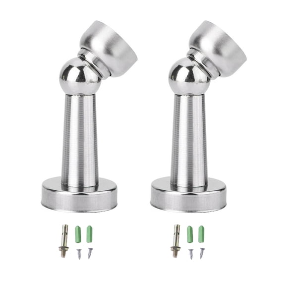 APPLAYERR Magnetic Door Stopper 3x1.77" Two-Part Design For Apartment Office Corridor Door Slam Wall Protection