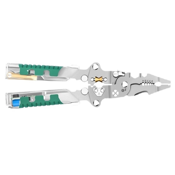 APPLAYERR Multi Tool Wire Strippers Cable Cutter Voltage Tester Electrician Pliers for Car Wiring Hydropower Installation Electric Box Maintenance