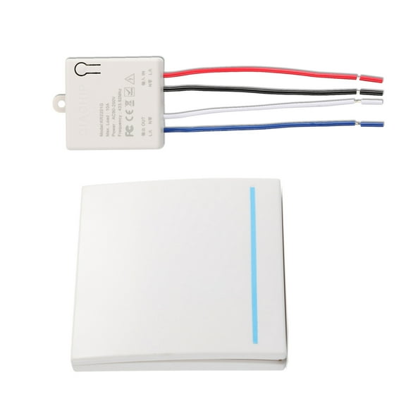 APPLAYERR Multiple Wireless Light Switch Kits Operate Independently, Suitable for Large Houses and Offices