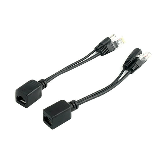APPLAYERR POE Injector Power Supply 30 Meters Work Range, 5.5*2.1mm DC Plugs for WLAN and Security Monitoring Adapter