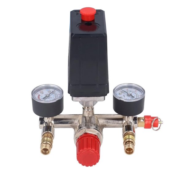 APPLAYERR Pressure Regulator Valve Kit For Air Compressors 90120PSI Metal Plastic Automatic Load Unload Function