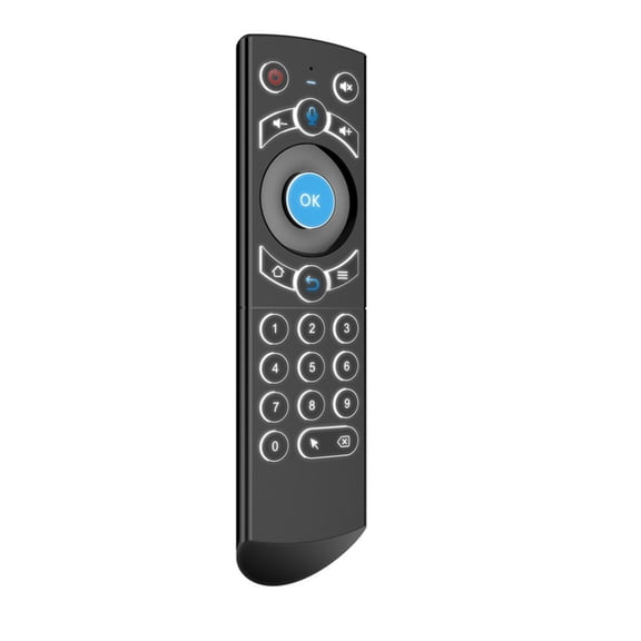 APPLAYERR Quality Voice Remote with Air-Mouse for TV Box 25 Keys, Backlit, 5-10m Range for G21 Pro 2x AAA Batteries Part