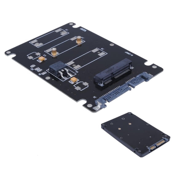 APPLAYERR Quality mSATA SSD to SATA III 2.5" Adapter Plug-and-Play Solution for PC and Notebook