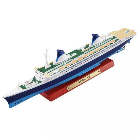 APPLAYERR RMS Norway Alloy Model Ship for Home Decor, Impressive Display Piece for Mantle or Desk