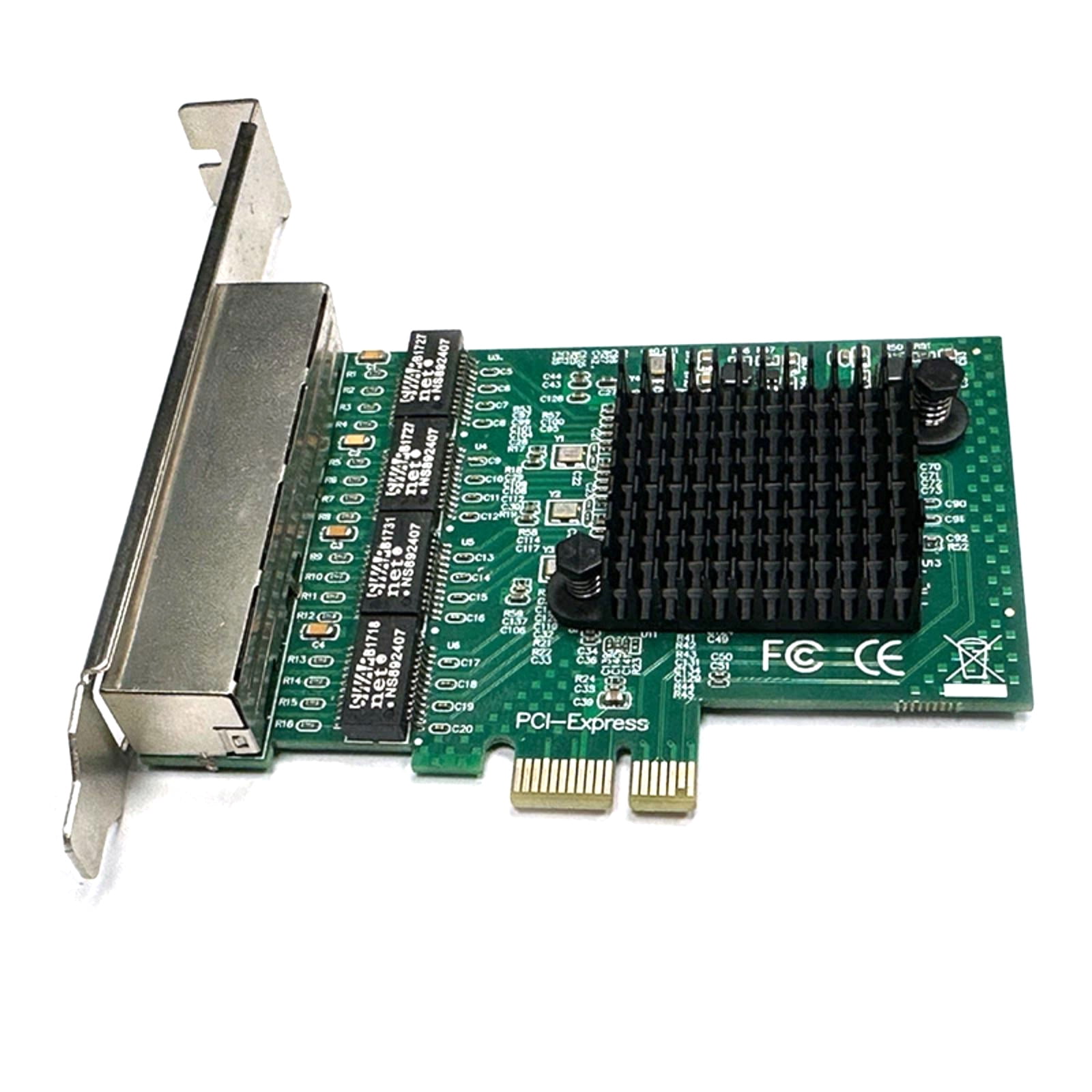 APPLAYERR Realtek RTL8111 4 Port Network Card for Servers with PCI ...