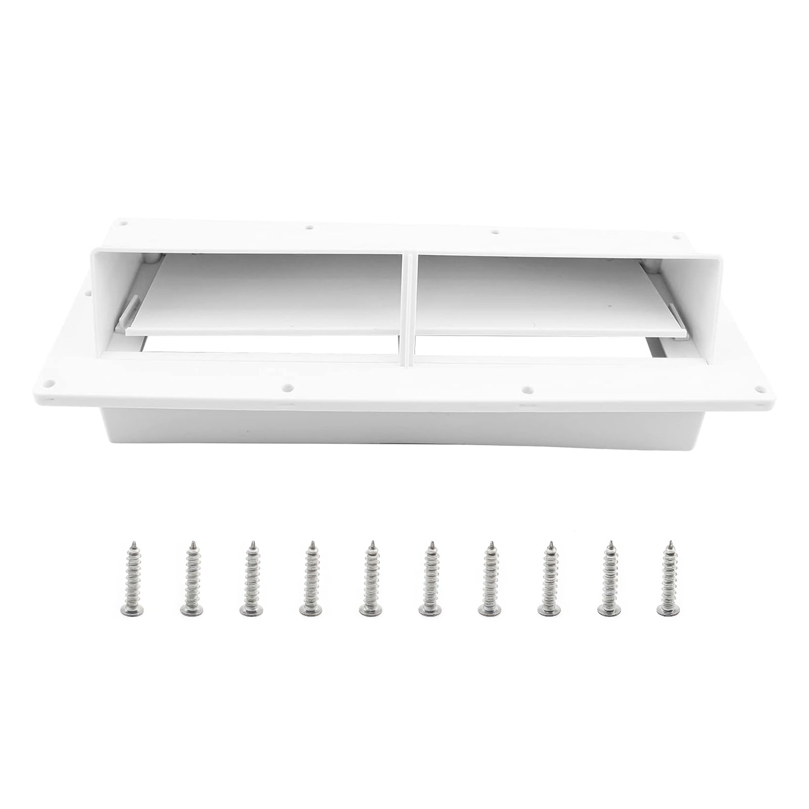 APPLAYERR Replacement RV Range Hood Vent Sidewall Design Easy Installation with Screws Durable ABS Plastic