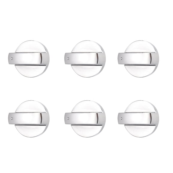 APPLAYERR Silver Gas Range Knobs Compact Structure for Kitchen Appliances Cooking Utensils Stove Repair Accessories