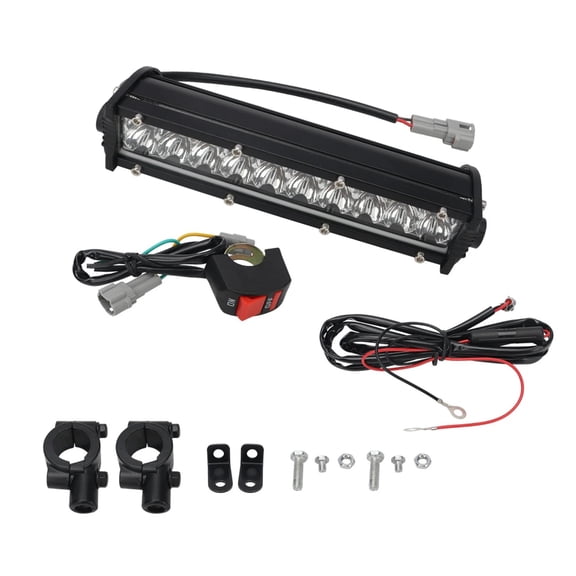 APPLAYERR Single Row Auxiliary LED Light Bar For ATV UTV Off-Road Vehicle Night Driving Lighting Supply Accessory