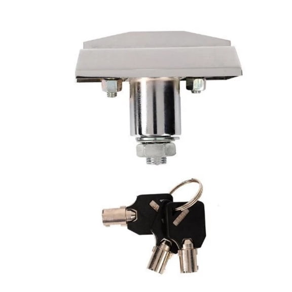 APPLAYERR Sliver Zinc Alloy Security Lock For Water Vending Machines Arcade Games Car Wash Machines Pin Tumbler Type 3 Keys Included