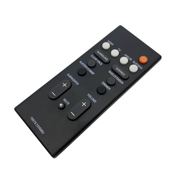 APPLAYERR Sound Bar Remote Control 433 MHz, Easy Setup, ABS Material Spare Rc Replacement for YAMAHA