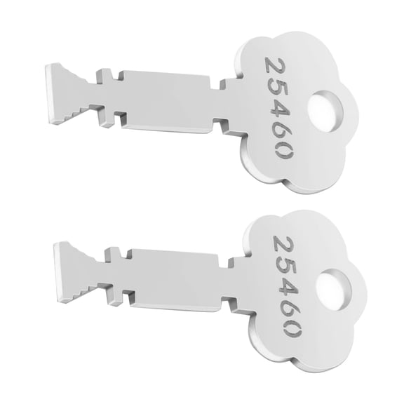 APPLAYERR Stainless Steel Fire Alarm Box Key 2pcs for Fire Fighting Rescue Durable Quality OEM 25460 Elevator Access