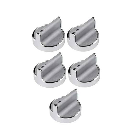 APPLAYERR Stainless Steel Stove Knob WPW10594481 for Whirlpool Gas Ranges Direct Replacement Appliance Control