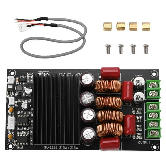 APPLAYERR TPA3255 Amplifier Board 2 Channel Stereo 600W High Power Class D DIY Audio Amplification 20Hz-20kHz