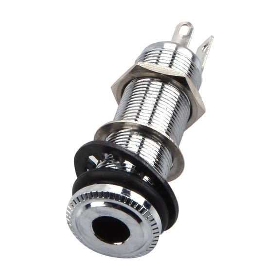 APPLAYERR Three Prongs Guitar Jack Socket Copper Material Anti-Interference Design 44.5*16mm For Electric Guitar And Bass Use