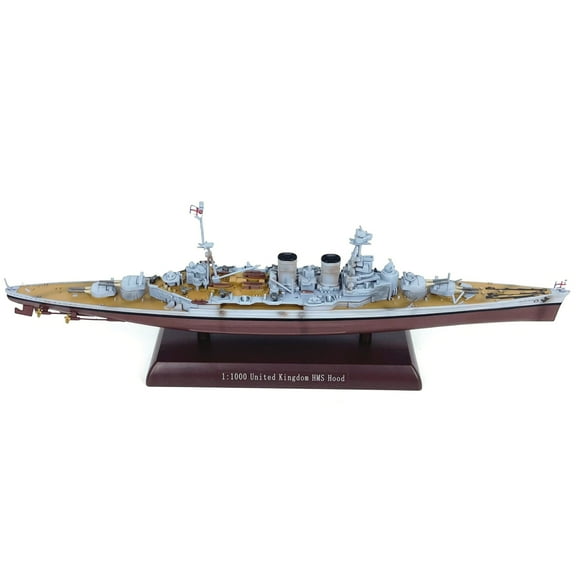 APPLAYERR UK HMS Hood Battlecruiser Diecast Model for Display Celebrate Royal Navy's Maritime Legacy