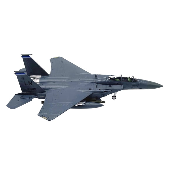 APPLAYERR US Air Force McDonnell Douglas F-15E Fighter Model Alloy Plastic Material For Home Office Decor Aircraft Collection Hobbyists