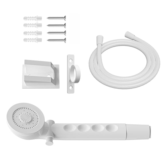 APPLAYERR Water Flow Control Handheld Shower Set With Screws Anchors For Camper Van Interior Bath Device Installation Supply