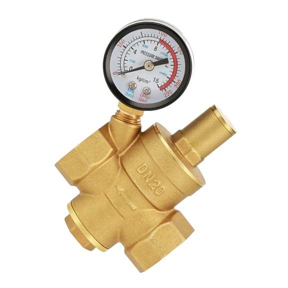 APPLAYERR Water Pressure Reducer Valve Manual Control Fine Workmanship For Hydraulic Instability Fast Water Flow Pipeline Application