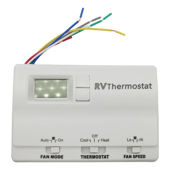APPLAYERR White RV Digital Thermostat Part 83303862 Push Button For Coleman 8330-337 8330-339 8330-368 RV Temperature Control