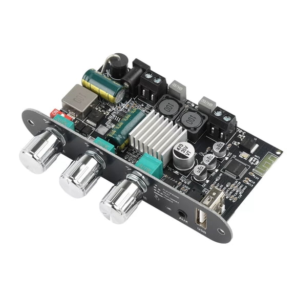 APPLAYERR ZK 1001U Amplifier Board 100W Mono Bluetooth 5.3 DIY Speaker AUX U Disk USB DC9 24V Battery Support