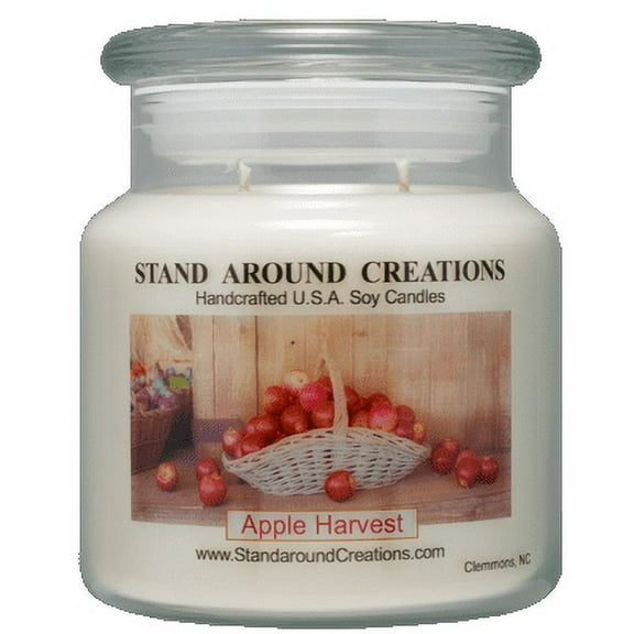 APPLE HARVEST APOTHECARY 16-OZ. ALL NATURAL SOY CANDLE
