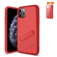thumbnail image 1 of For APPLE IPHONE 11 PRO Phone Cases, Hybrid Slim Fit Hard PC & Rubber TPU Shockproof with hidden Kickstand Cover For Apple iPhone 11 Pro Armor Cases In Red, 1 of 4
