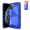 thumbnail image 1 of APPLE IPHONE 11 PRO Phone Cases, Slim Fit Fashion shape trapezoid Cover Hard PC with TPU Rubber For Apple iPhone 11 Pro Apple Diamond Cases In Blue, 1 of 3