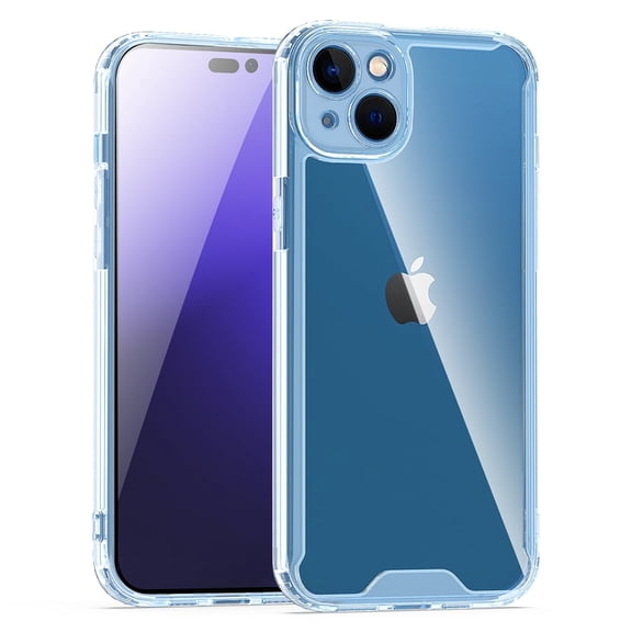 For APPLE IPHONE 14 Phone Cases, High Quality Slim Fit Hybrid Transparent Clean PC and TPU Bumper Case In Clear Cover For Apple iPhone 14