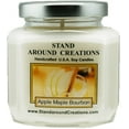 thumbnail image 1 of APPLE & MAPLE BOURBON HEX 6-OZ. ALL NATURAL SOY CANDLE, 1 of 1
