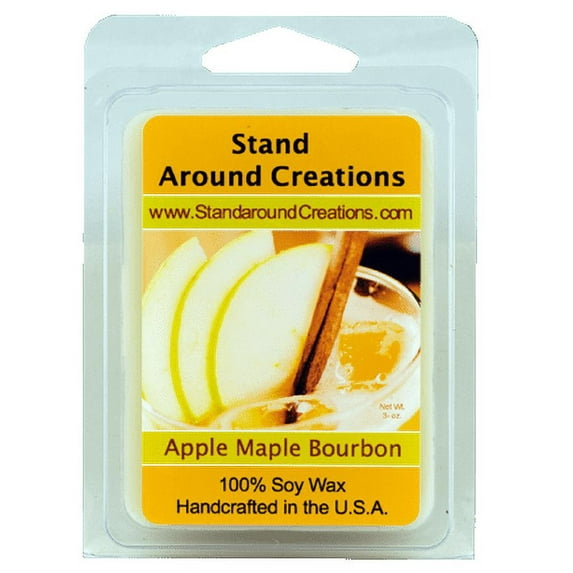 APPLE & MAPLE BOURBON WAX MELT 3-OZ.