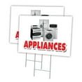 thumbnail image 1 of APPLIANCES 2 Pack Of 18" x 24" Yard Sign & Stake | Advertise Your Business | Stake Included Image On Both Sides | Made in The USA, 1 of 3