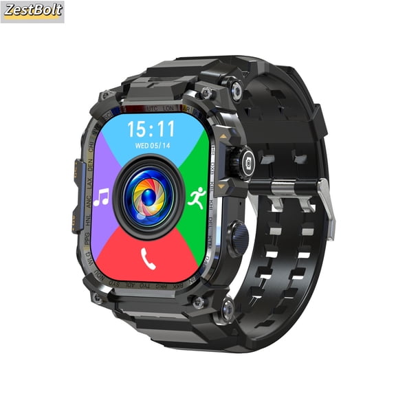 APPLLP 7 MAX Smartwatch 4G SIM Full Network Android OS GPS WiFi 2.06-inch Rotating Camera 32GB RAM 256GB Storage Latest Model