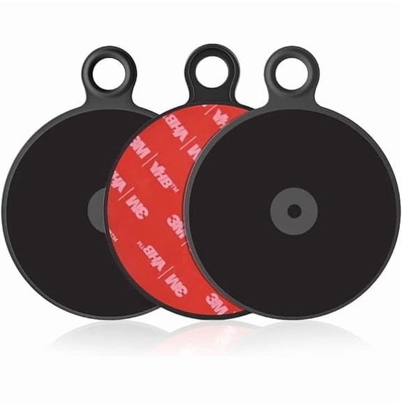 Car Dashboard Pad Mounting Disk for Suction Cup Phone Mount & Tom Tom Garmin GPS Suction Mount Sat Nav Dash Cam Holder Stick On Universal Dash Mount Pad w/3M Adhesive 70mm Diameter 3 Pcs