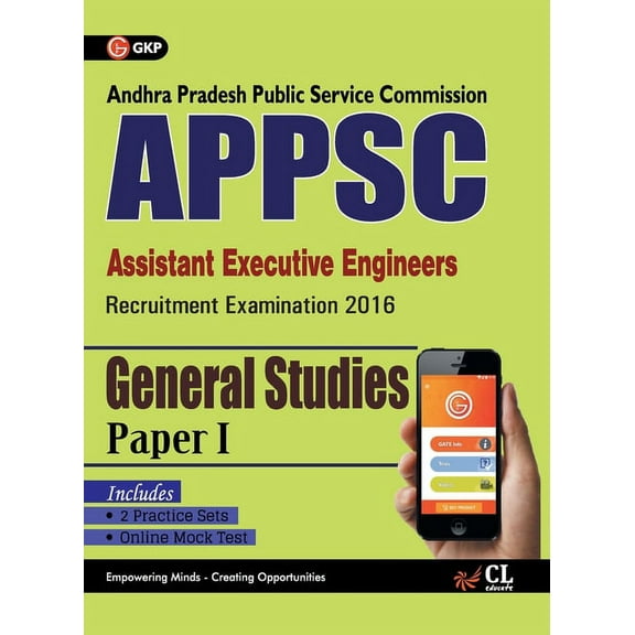 APPSC (Assistant Executive Engineers) General Studies Paper I Includes 2 Mock Tests, (Paperback)