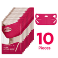 thumbnail image 1 of APPTI Red V-Line Lifting Mask 10-Piece Set – Intensive Contouring & Firming Treatment for Defined Jawline and Lifted Facial Appearance, Professional-Grade Mask for Visible Results, 1 of 9