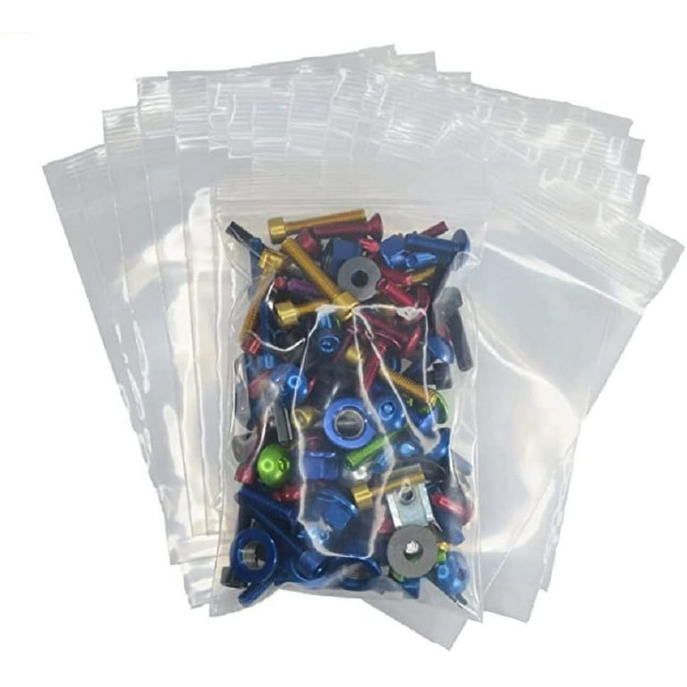 Wholesale 100 Resealable Colorful Zip Lock Reusable Bags For Food