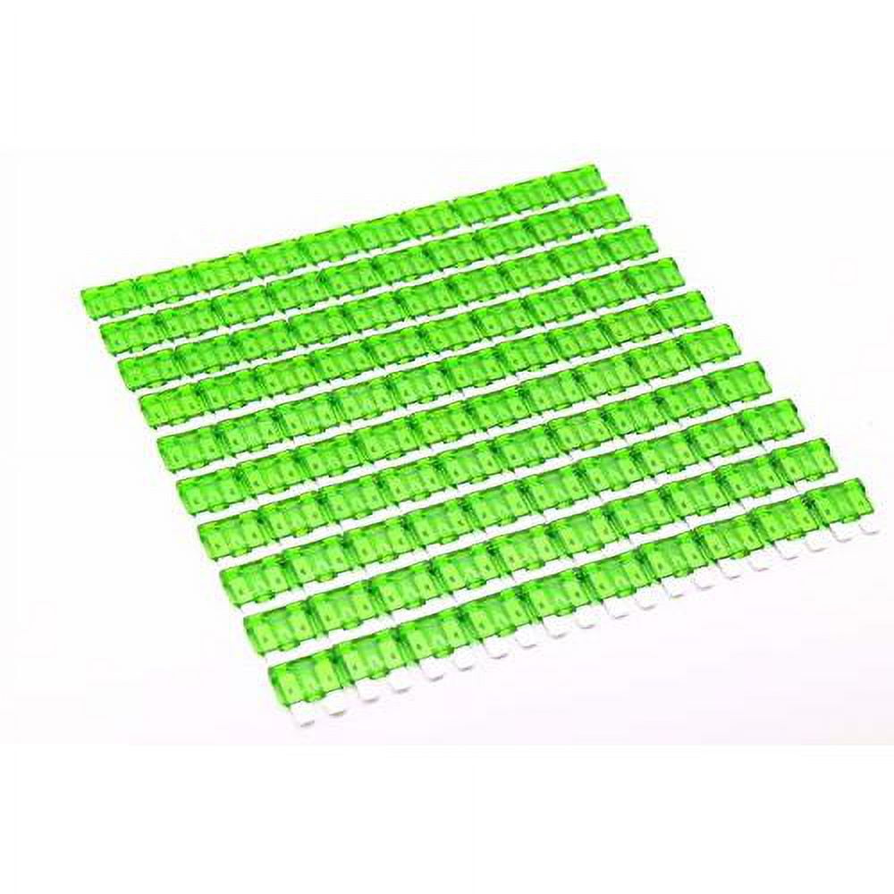 APR30A100 Standard Automotive Blade PlugIn Fuse 32V 30A Fast Acting Bussman Cross