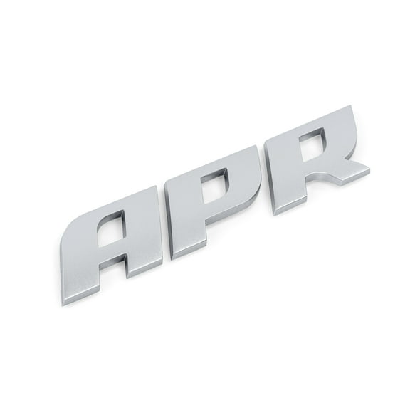 APR A1000007 Badge - Matte Silver