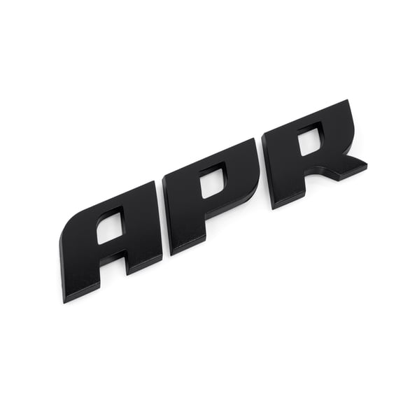 APR A1000008 Badge - Satin Black