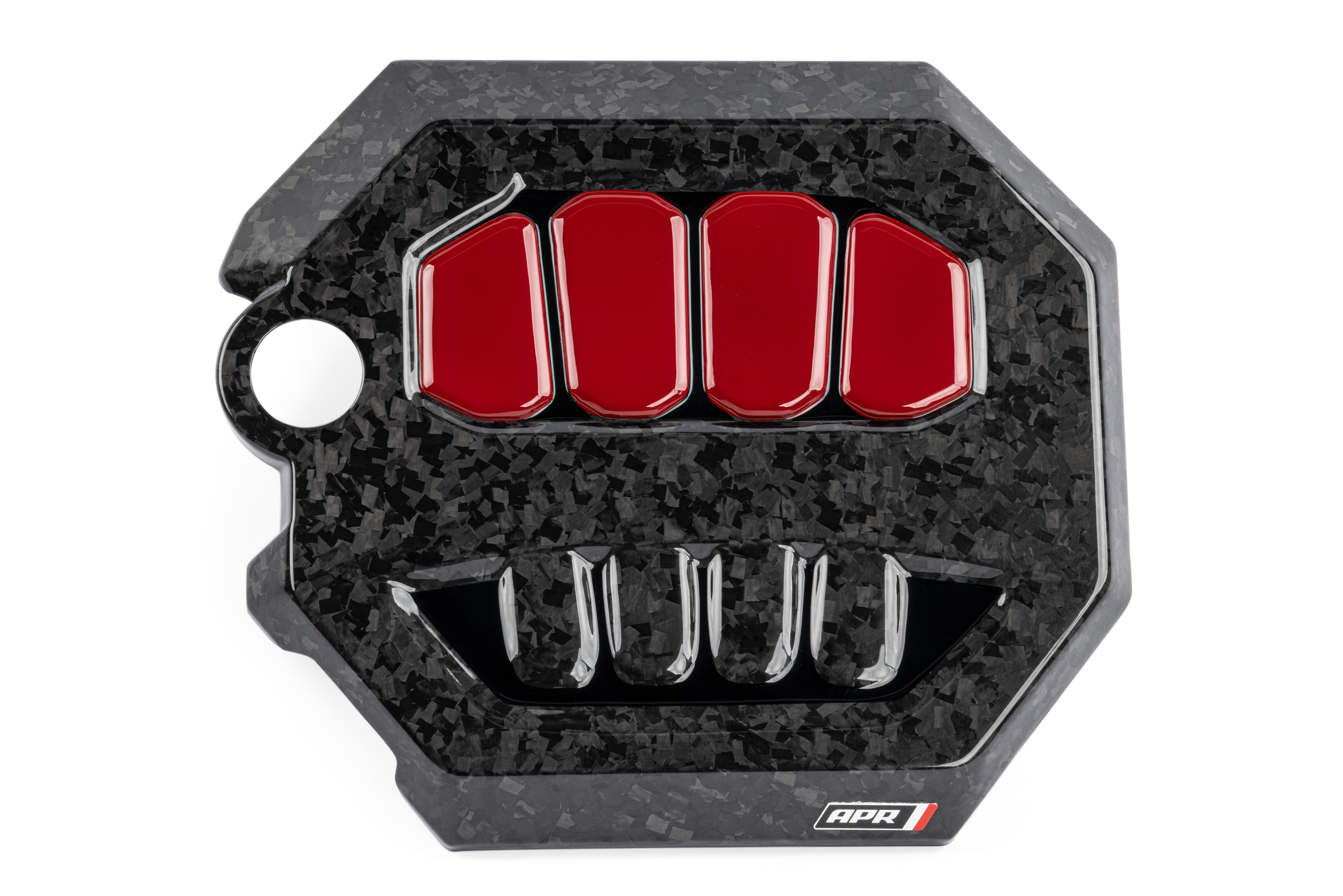 APR MS100233 Carbon Fiber Engine Cover - Gloss Forged