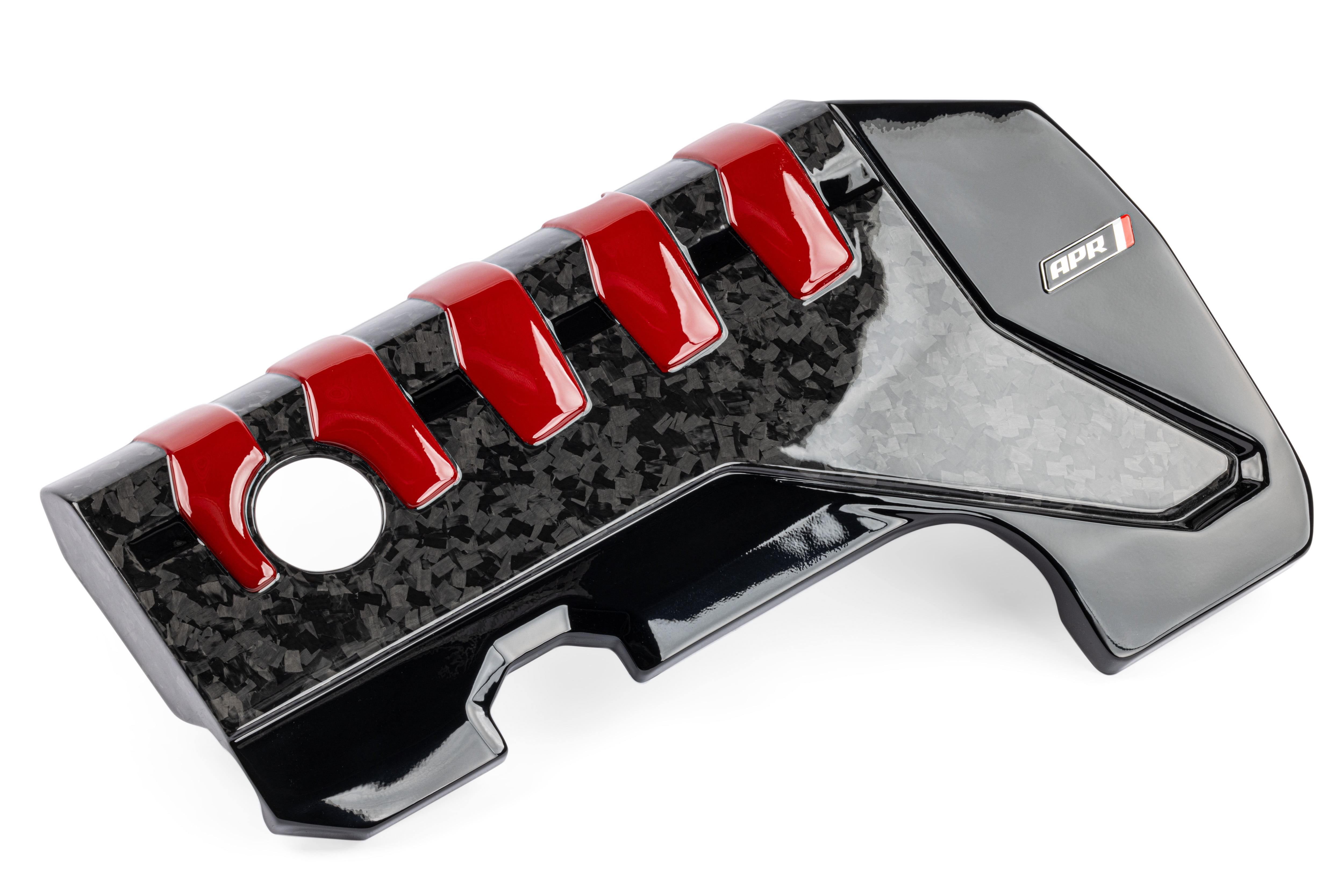 APR MS100235 Carbon Fiber Engine Cover - Gloss Forged