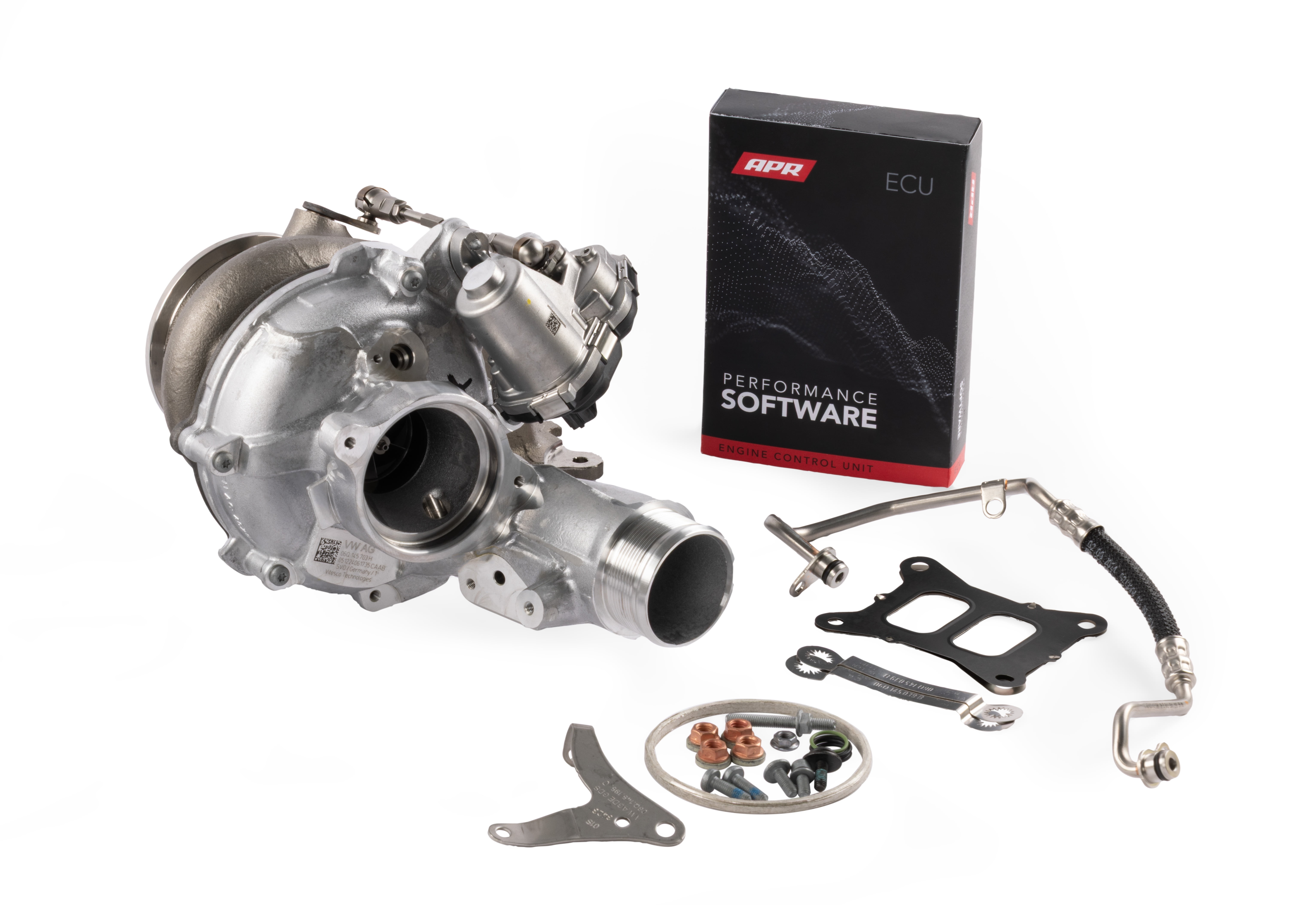 APR T2100021 Turbo System Kit for 2.0T Gen 4 LK2 (GTI) with LK3 (R) adapters & ECU software