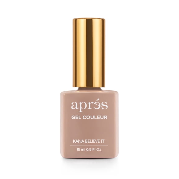 Apres Gel Couleur Original Formula Gel Nail Polish, Kana Believe It, 308, 15ml
