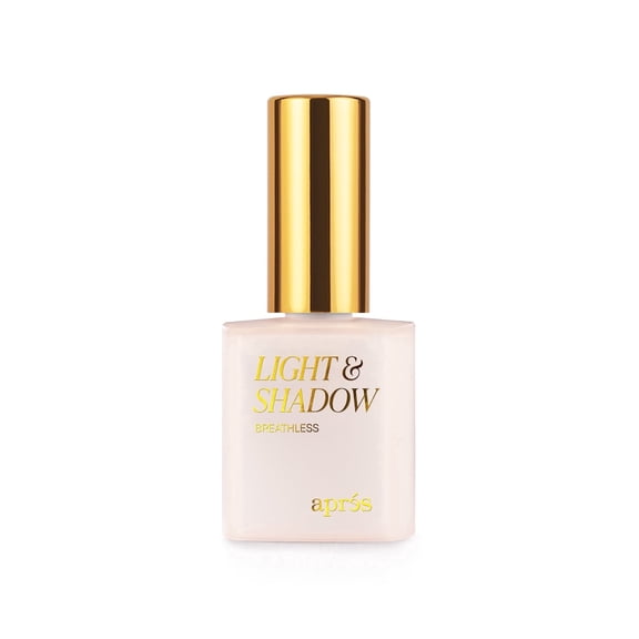 Aprés Light and Shadow Sheer Gel Couleur Nail Polish - Breathless (402) - 10ml (HEMA/TPO-Free)